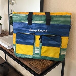 Tommy Bahama Multicolor Striped Tote